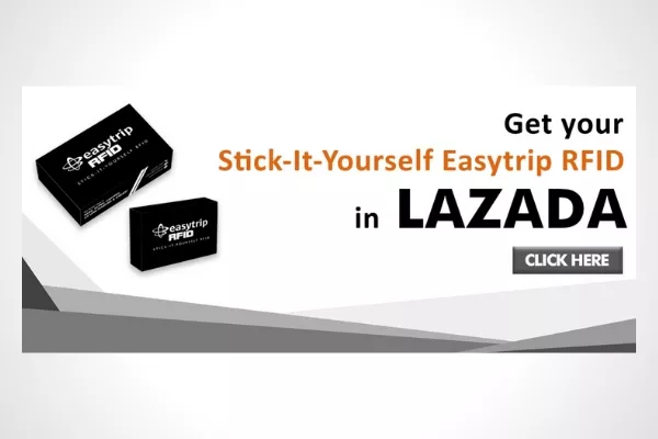 EasyTrip card ad via Lazada