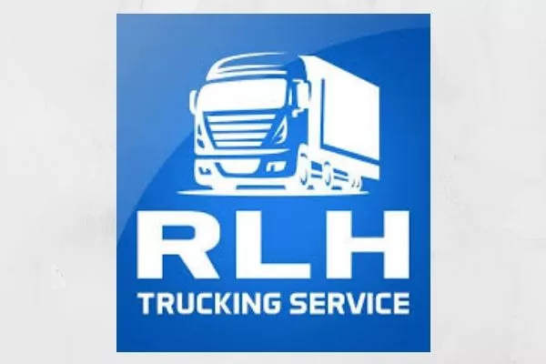 The RLH Trucking Services logo