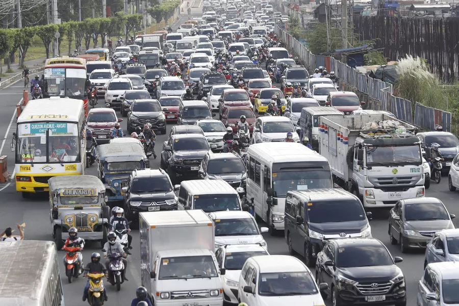 Road in the Philippines