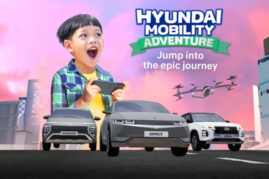 HMA is loads of fun for the entire family especially the kids A picture of a kid and the Roblox HMA Hyundai cars