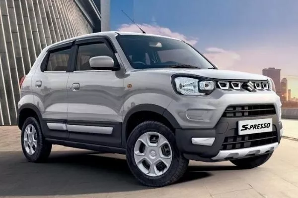 One way of addressing the sales slow-down are affordable models like the S-Presso A picture of the Suzuki S-Presso