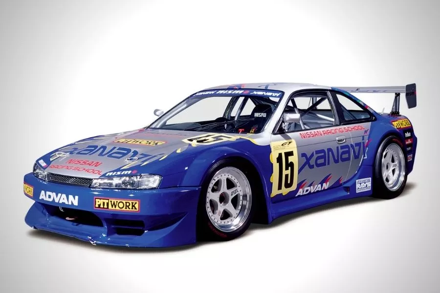 A picture of the JGTC Nissan Silvia S14