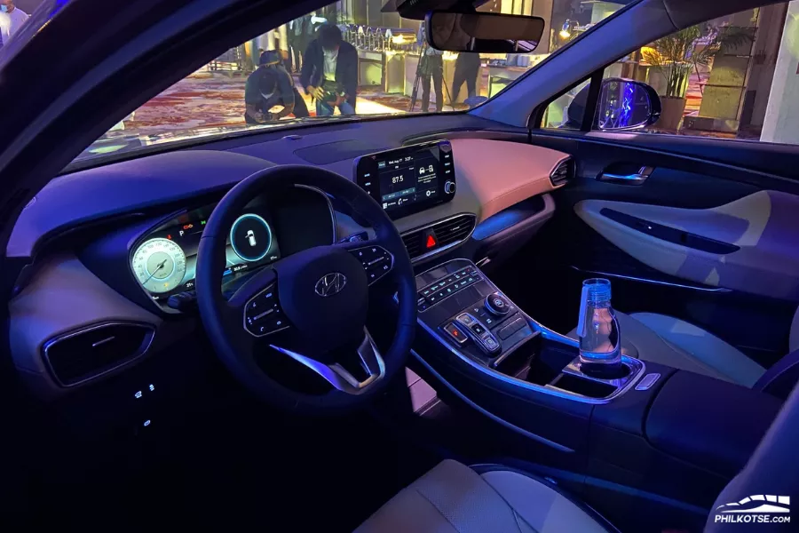 Inside the old Santa Fe