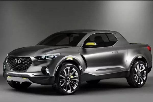 A picture of the Santa Cruz based pickup truck