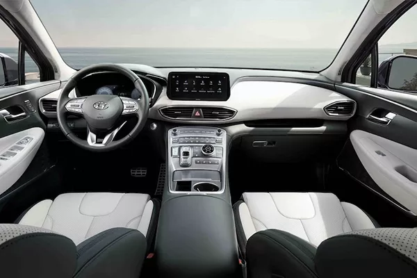 2021 Hyundai Santa Fe interior
