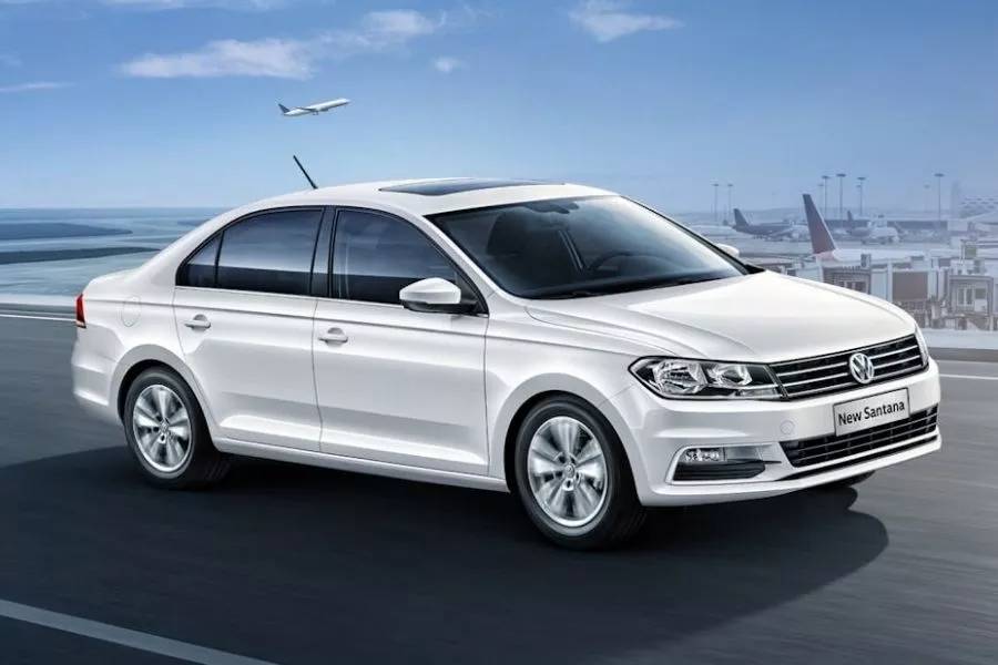 A picture of the 2021 VW Santana