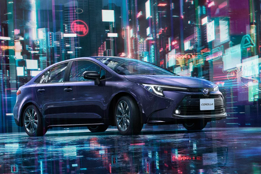 The 2023 Toyota Corolla sedan The 2023 Toyota Corolla sedan