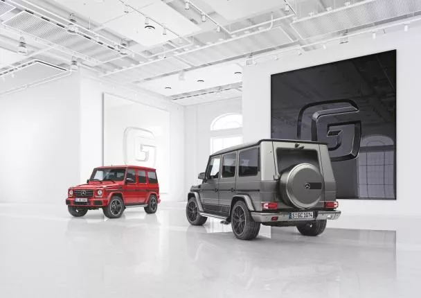 Mercedes-Benz G350d and the G500