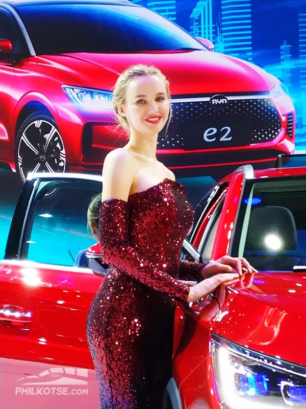 Shanghai auto show girl