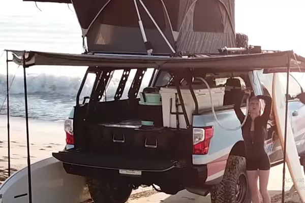 Nissan Titan 2018 cargo