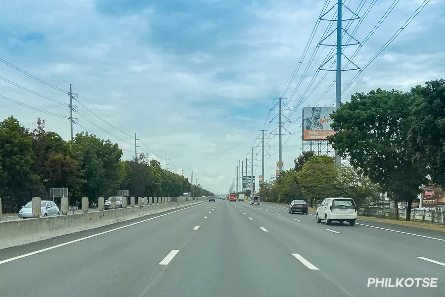 Road in SLEX