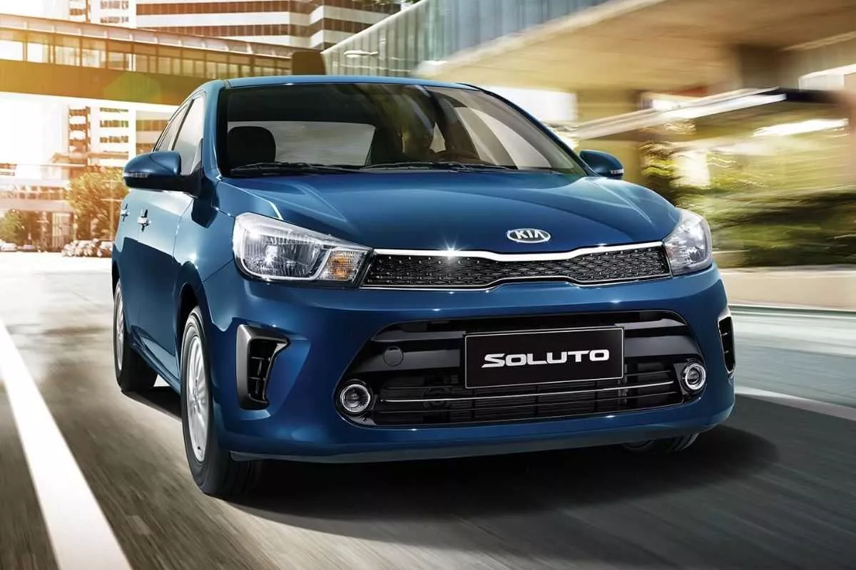 A picture of the Kia Soluto