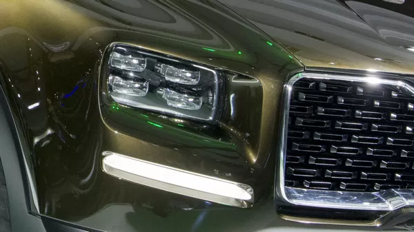 Headlight of the Kia Telluride concept
