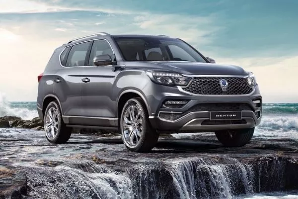 The SsangYong Rexton facelift