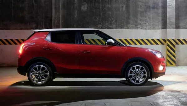 The SsangYong Tivoli 2018 Premium Sport will be updated with fresher 18-inch wheels, bolder foglights, and bumper the side of the SsangYong Tivoli 2018 Premium Sport