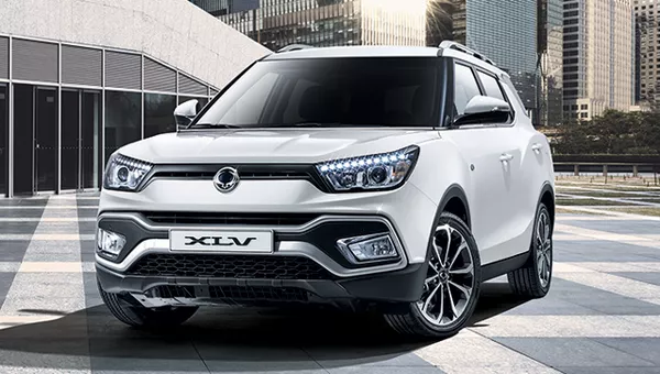 The XLV models also come with great upgrades angular front of the SsangYong Tivoli 2018 XLV