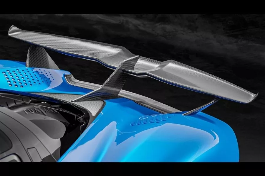 A picture of the wing fitted on the Tuatara Striker and Aggressor