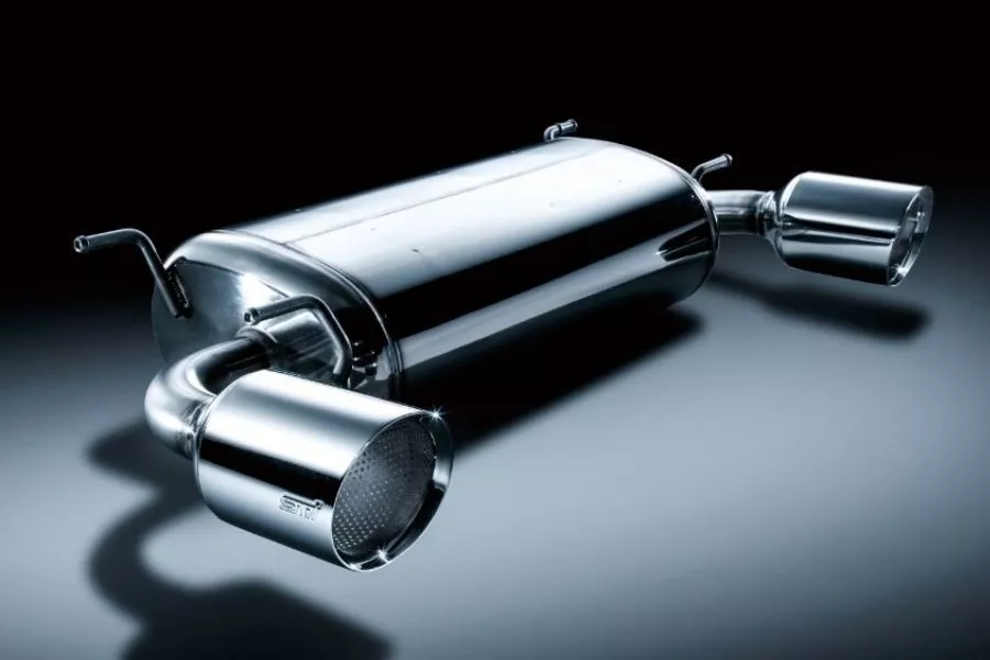 A picture of the STI muffler system for the BRZ