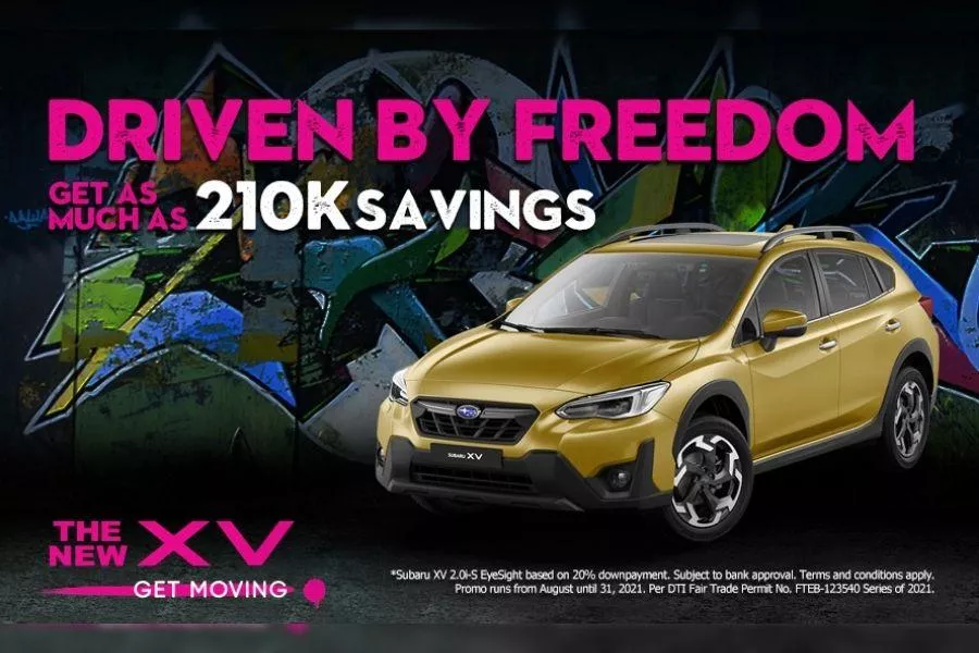 Subaru Philippines Driven by Freedom promo