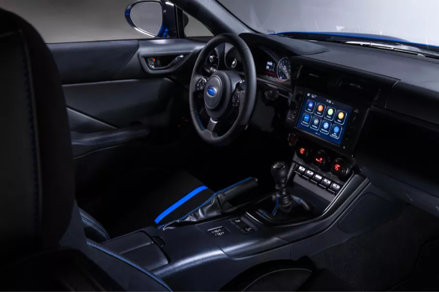 Subaru BRZ interior view