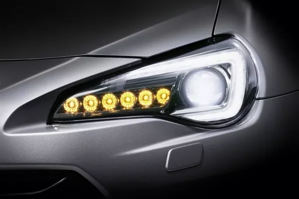 Updated Subaru BRZ 2018 headlight