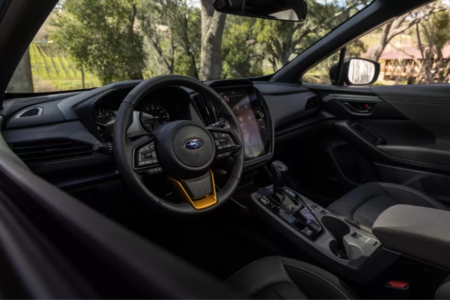 Subaru Crosstrek Wilderness interior view