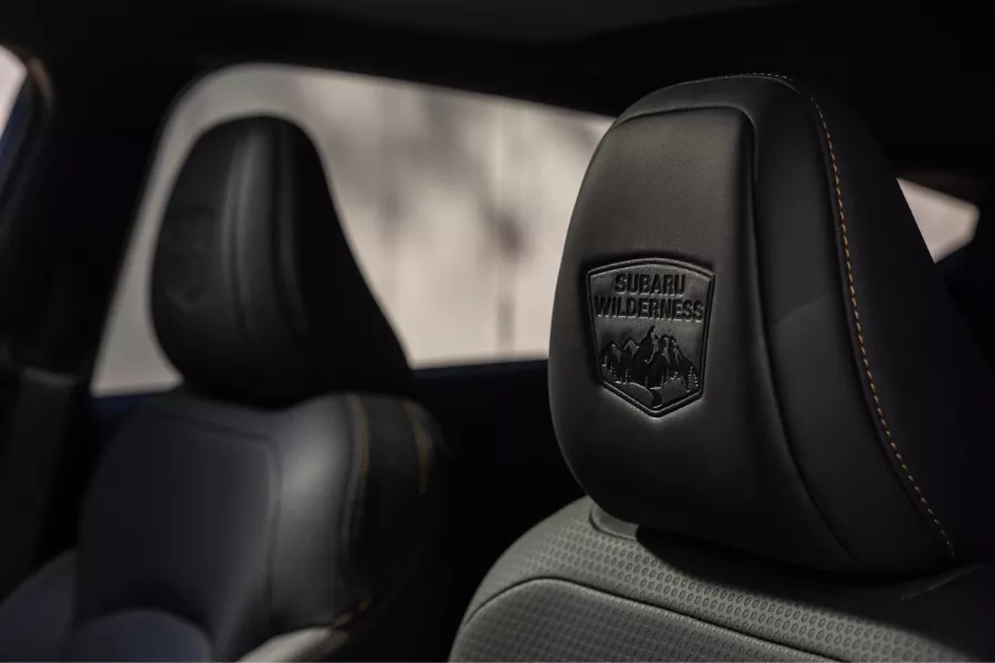 Subaru Crosstrek Wilderness seat
