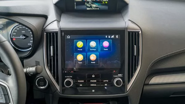 Subaru Forester 2019 dashboard