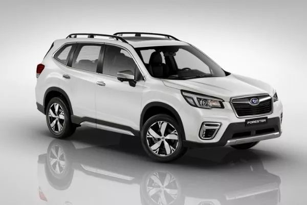 The 2020 Subaru Forester in Crystal White Pearl