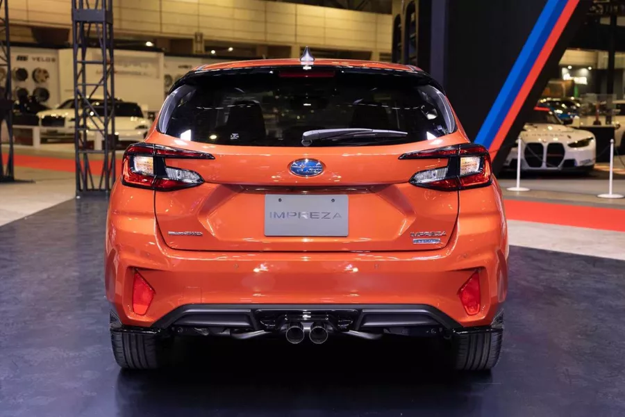 The latest STI magic Subaru Impreza rear end