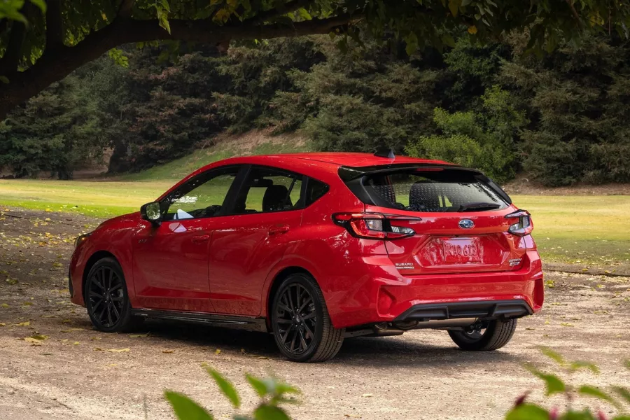 Subaru Impreza rear view