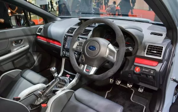 Subaru WRX STI S208 interior