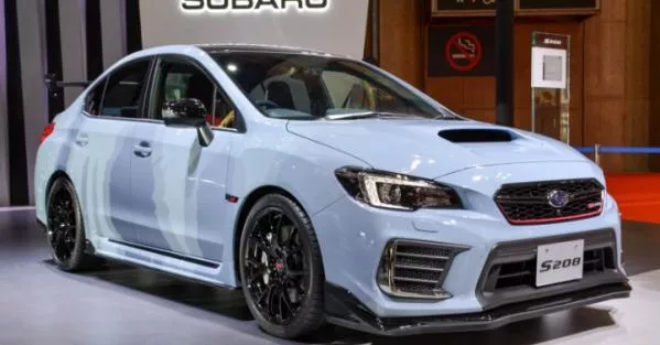 Subaru WRX STI S208 angular front