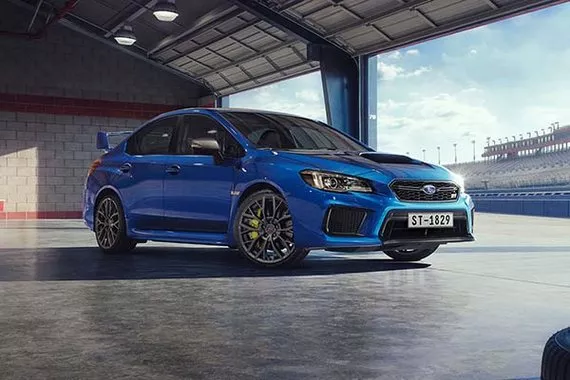2020 Subaru WRX STI front view