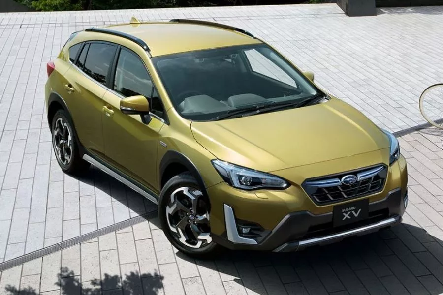 A picture of the 2021 Subaru XV for Japan