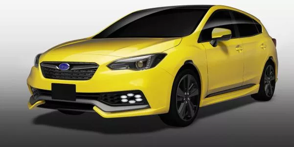 angular front of the Subaru Impreza Future Sport concept