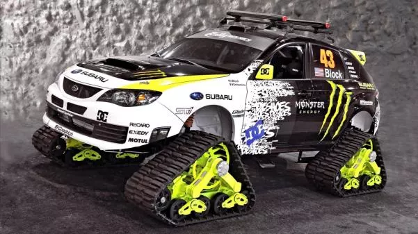 Subaru snowmobile