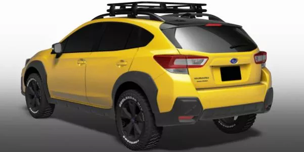 angular rear of the Subaru XV Fun Adventure concept