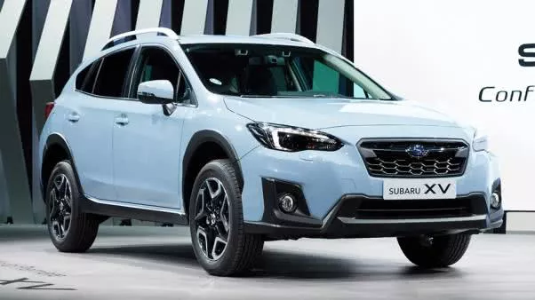 angular front of a Subaru XV 2018