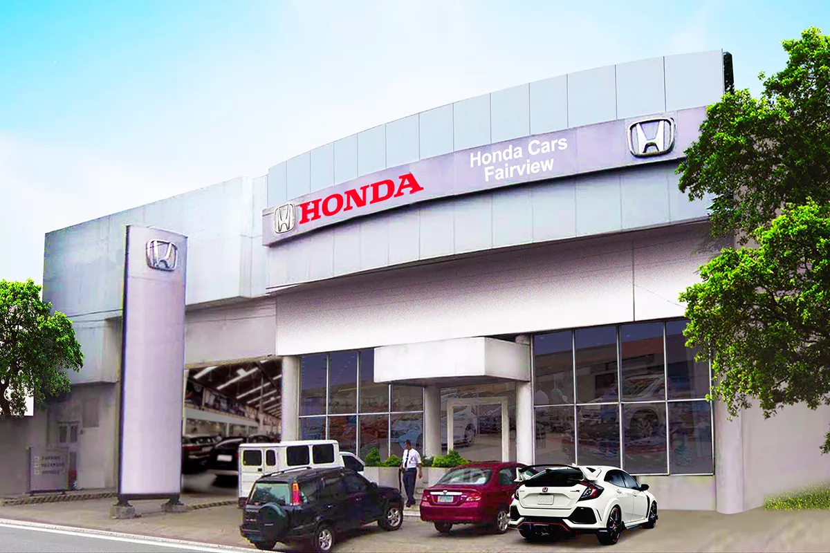 A picture of the Honda Cars Fairview dealership