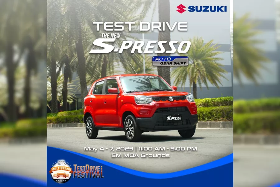 Suzuki S-Presso AGS at the 2023 Auto Focus Test Drive Festival