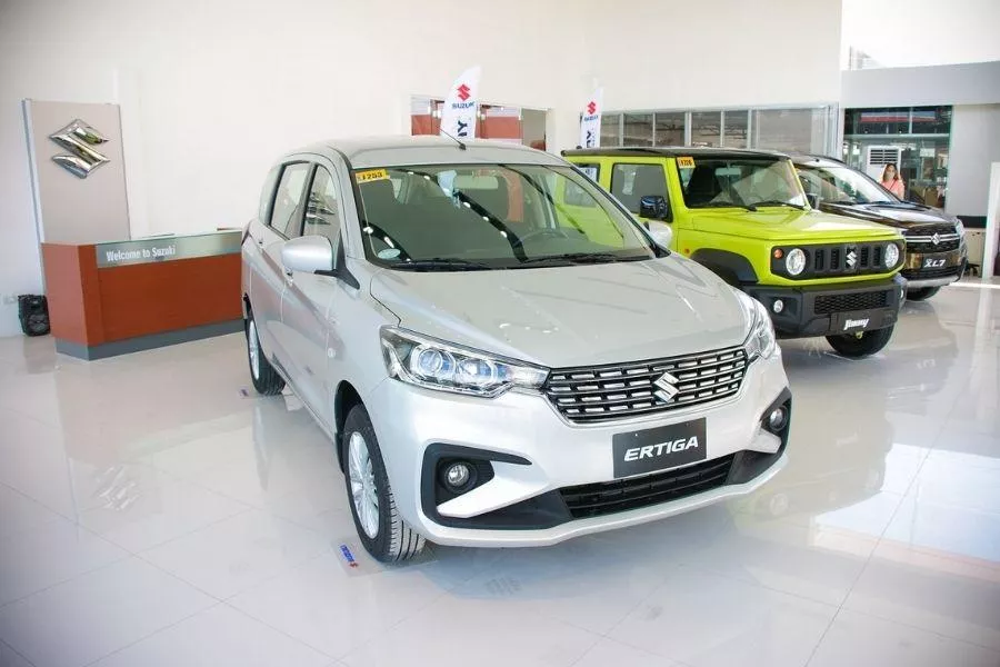 Suzuki Sto. Tomas dealership interior