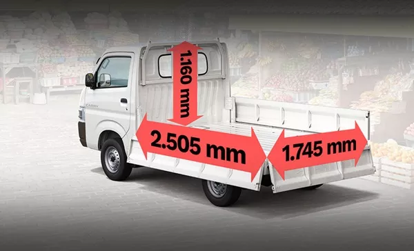 Suzuki carry 2019 dimension