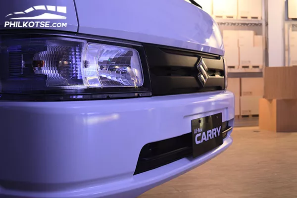 A picture of the 2020 Suzuki Carry's front end
