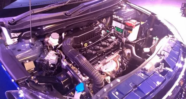 The engine of the Suzuki Ciaz 2018 facelift 