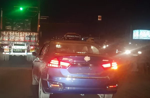 Spy shots of the Suzuki Ciaz 2018 facelift from behind