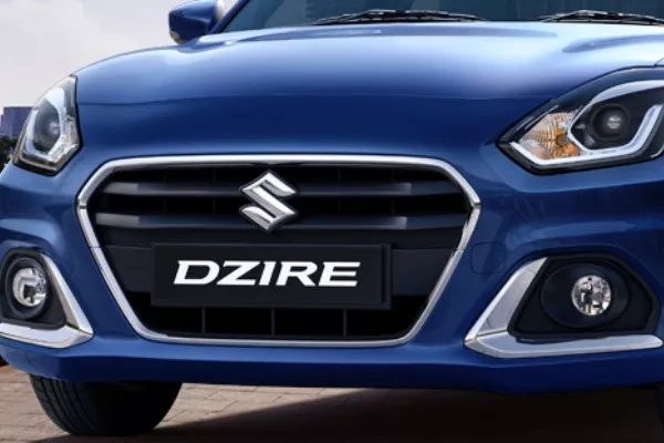 Front Fascia of Suzuki Dzire