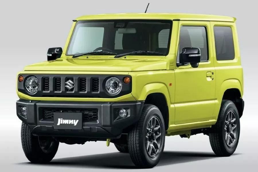 Suzuki Jimny facelift front view