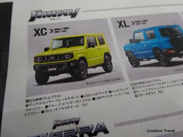 Suzuki Jimny 2019 leaked image