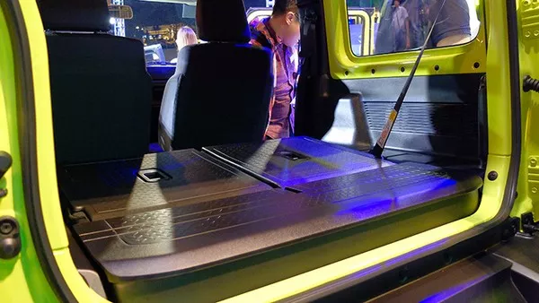 Suzuki Jimny 2019 cargo space